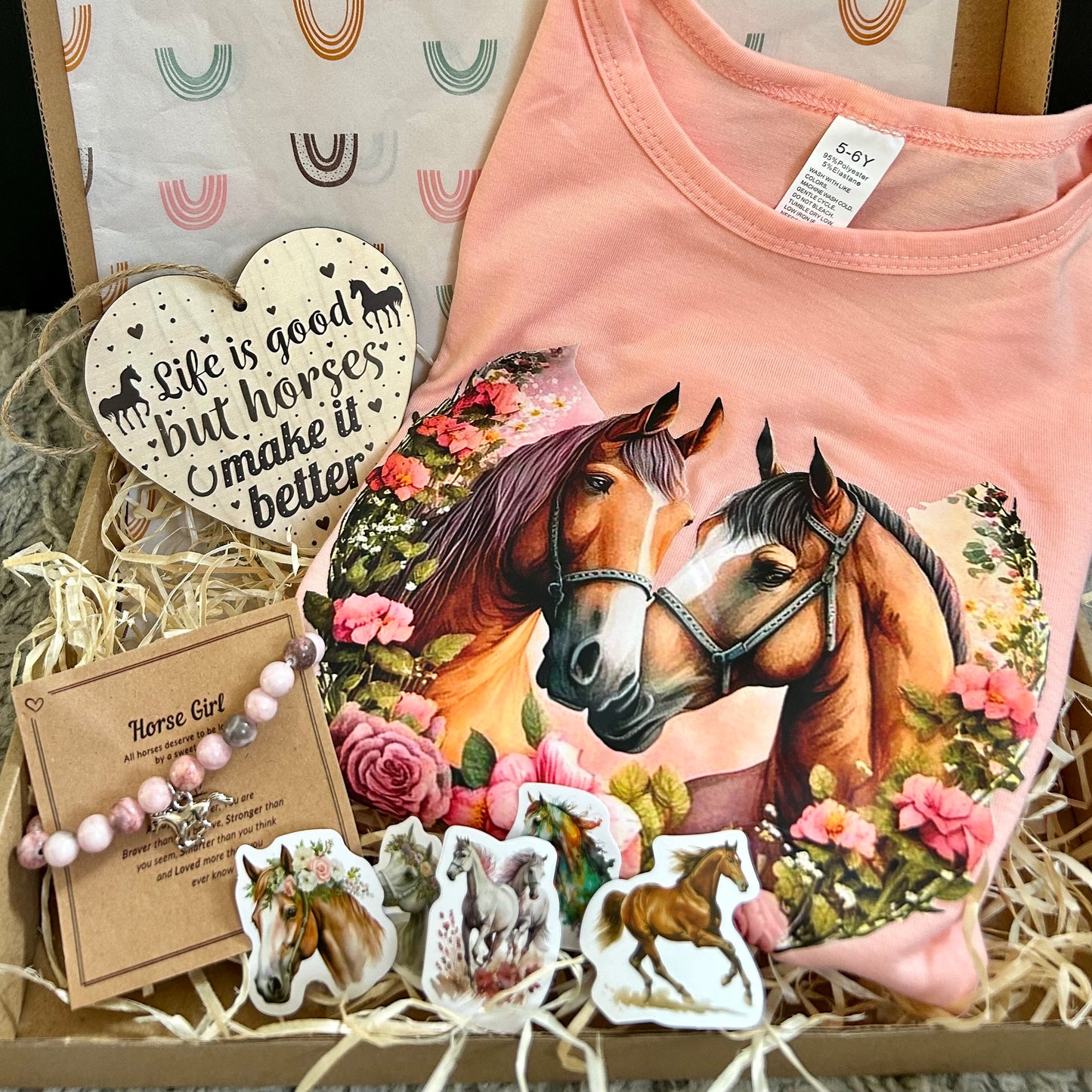 Pretty in Pink Gift Set - Gift for a Horse Lover