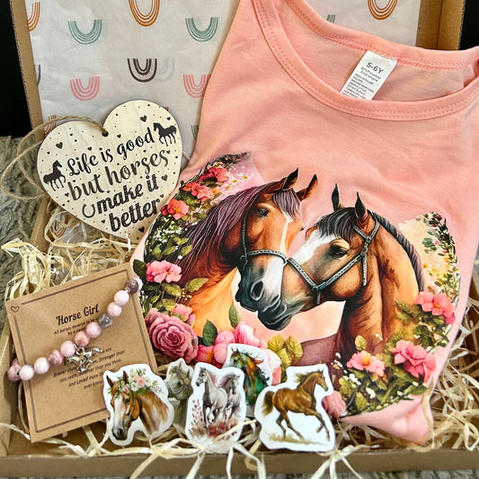 Pretty in Pink Gift Set - Gift for a Horse Lover